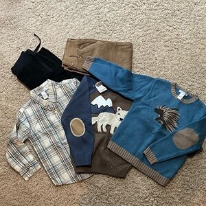 5/5T Gymboree + Janie & Jack Boys lot